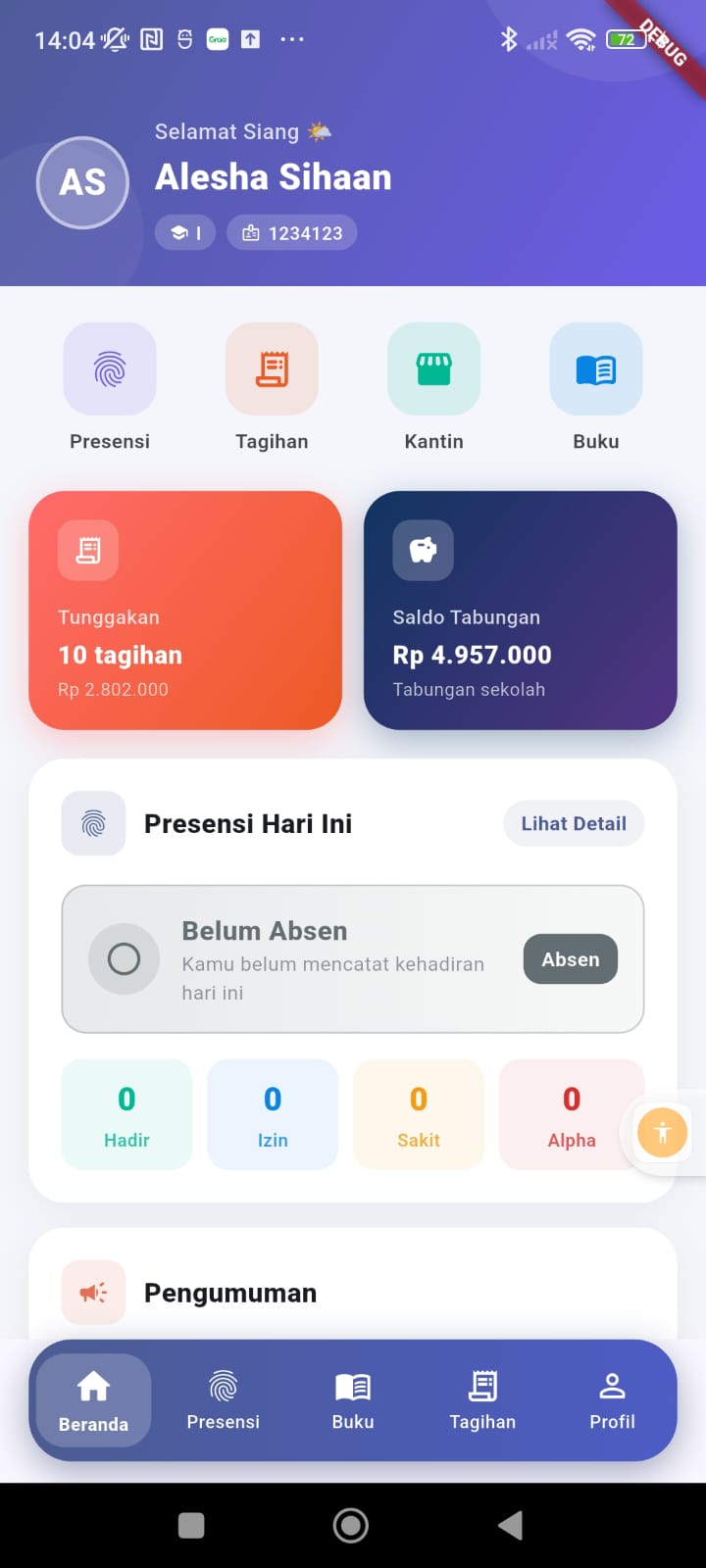 Siswa Home